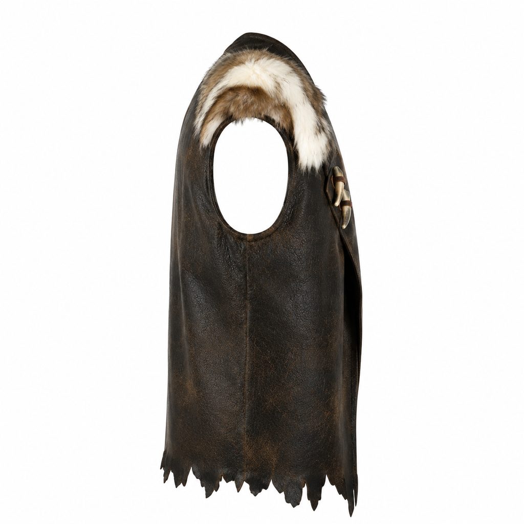 Men's Premium Zombie Leather Vest