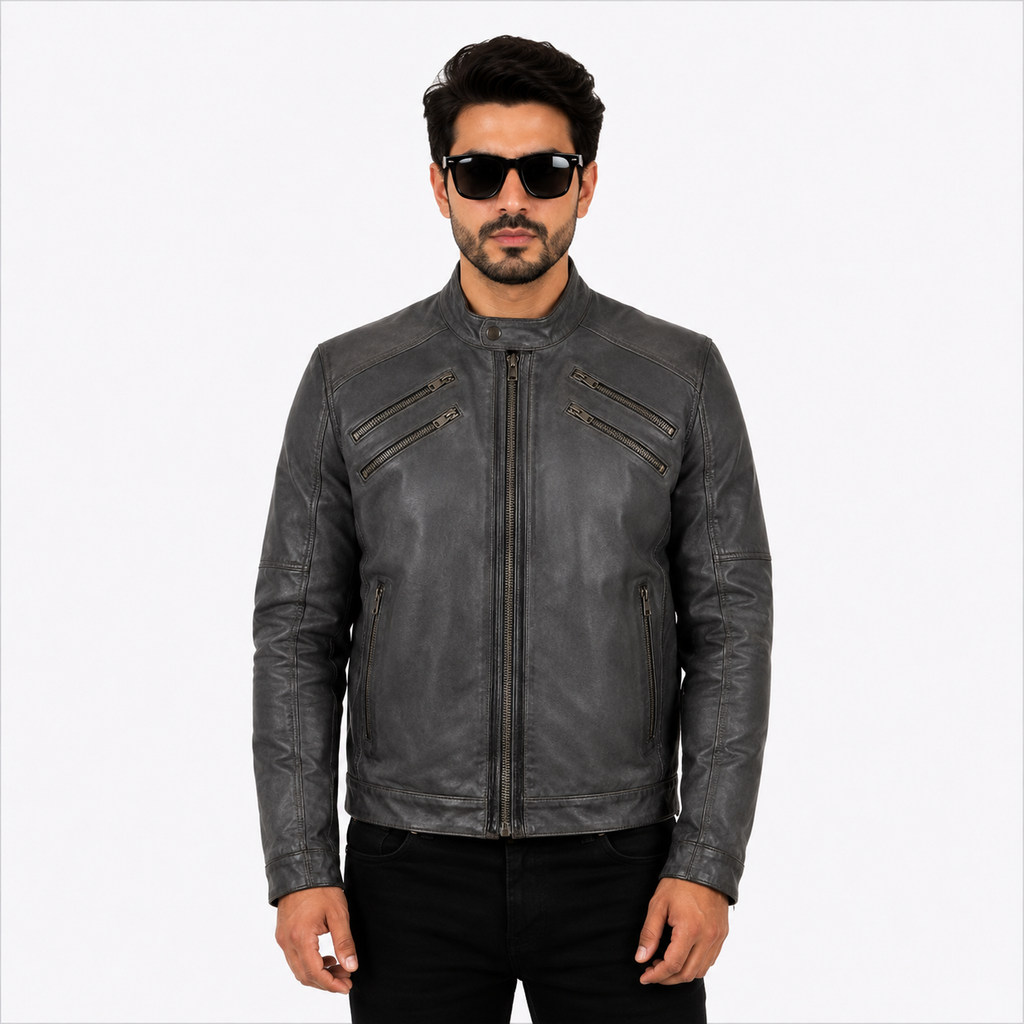 Michael Jackson Beat It MaroonLeather Jacket