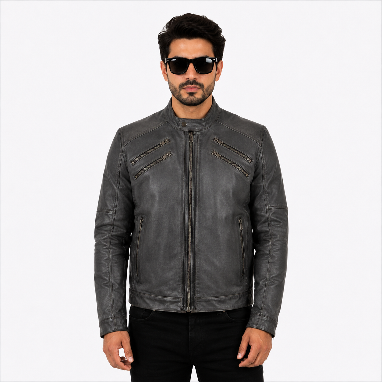 Michael Jackson Beat It MaroonLeather Jacket