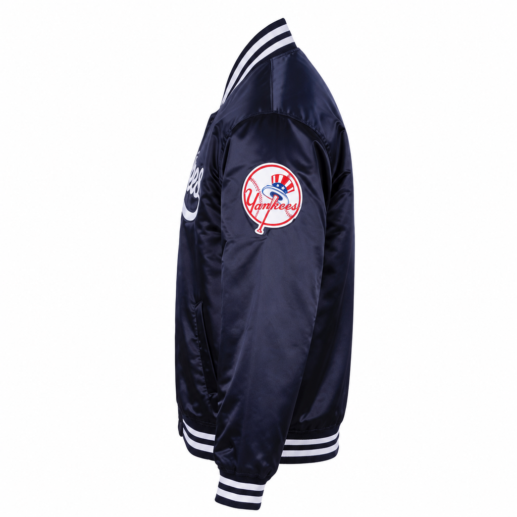 Yankees Bomber Satin Jacket