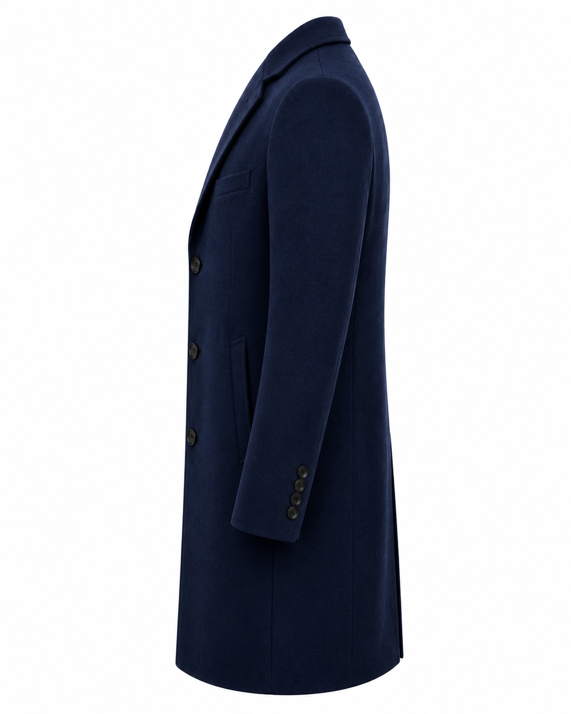Classic Single-Breasted Wool coat
