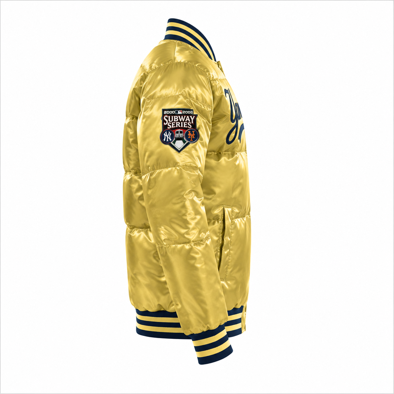 Yankees Bomber Satin Jacket