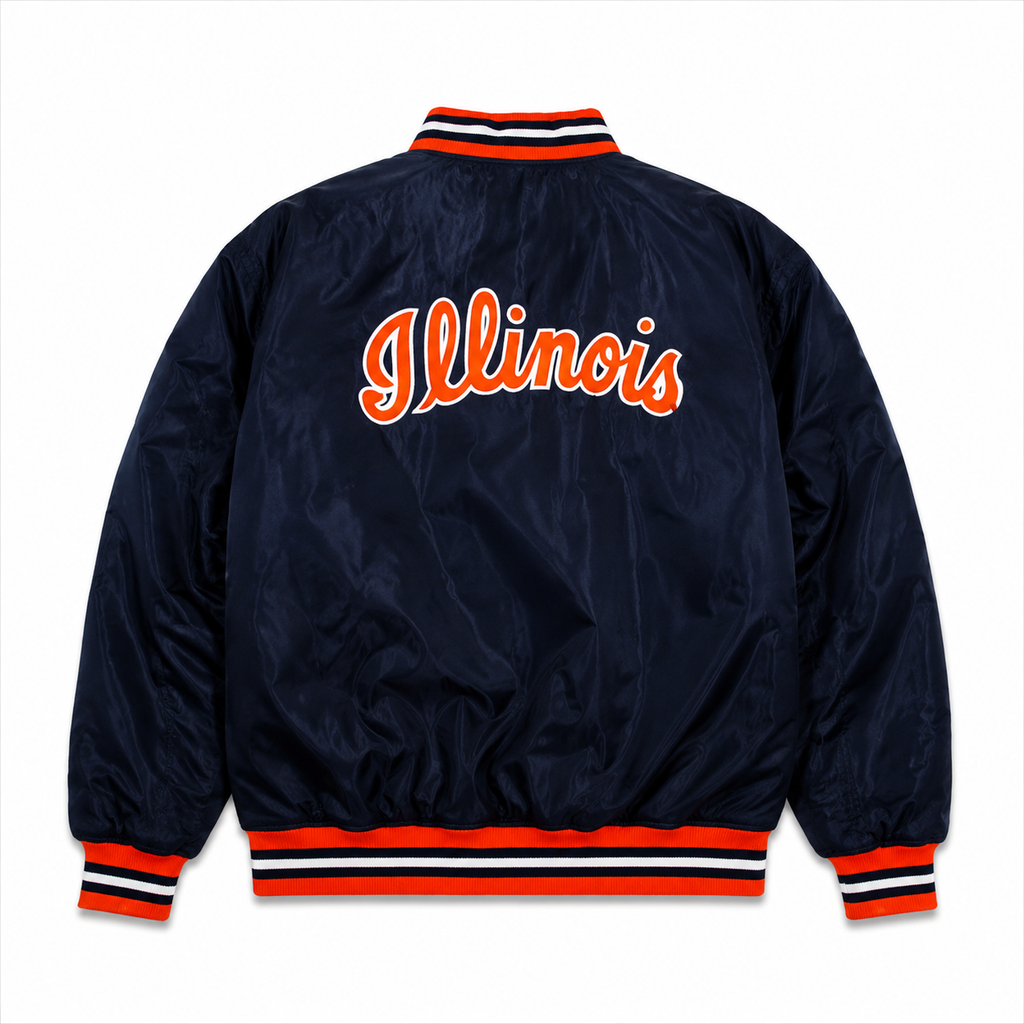 Illinois Fighting Illini Varsity Lightweight Jacket