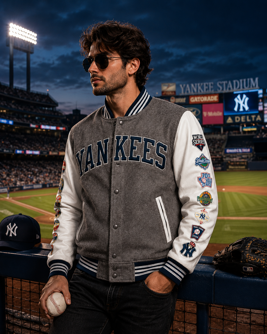 Men's New York Yankees Grey