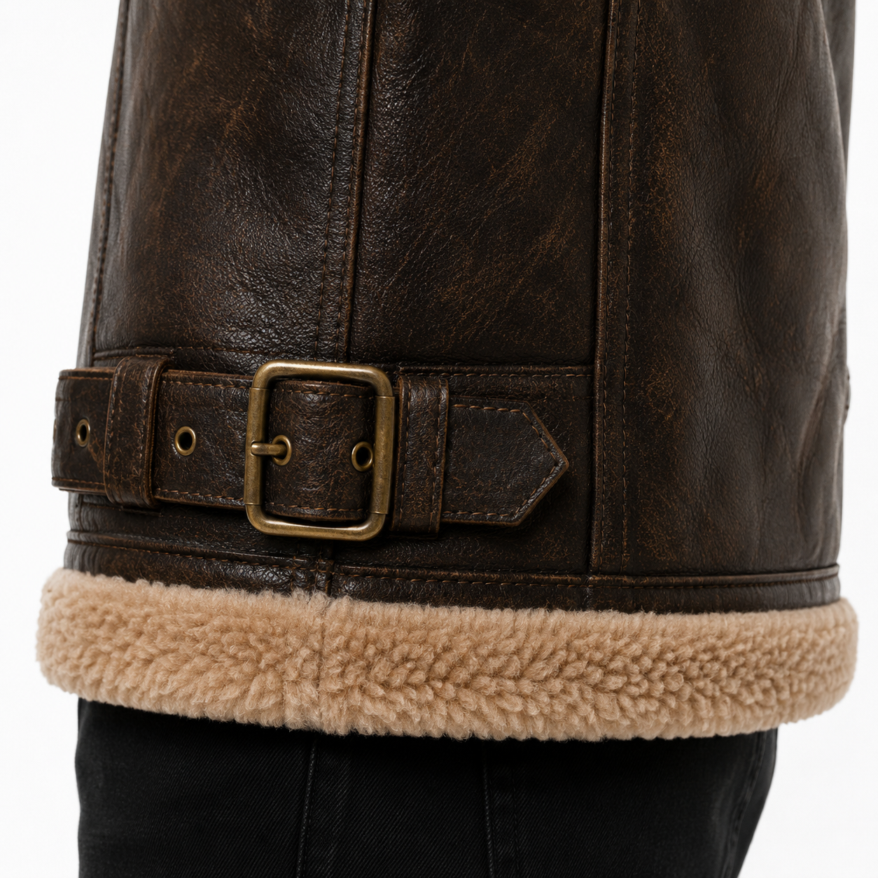 Men's Classic B-3 Aviator Flight Jacket