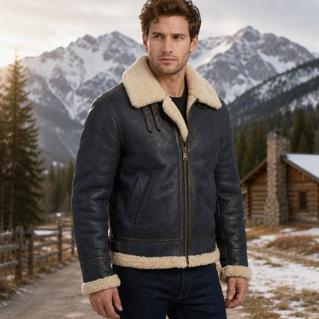 Men's B-3 Aviator Bomber Jacket