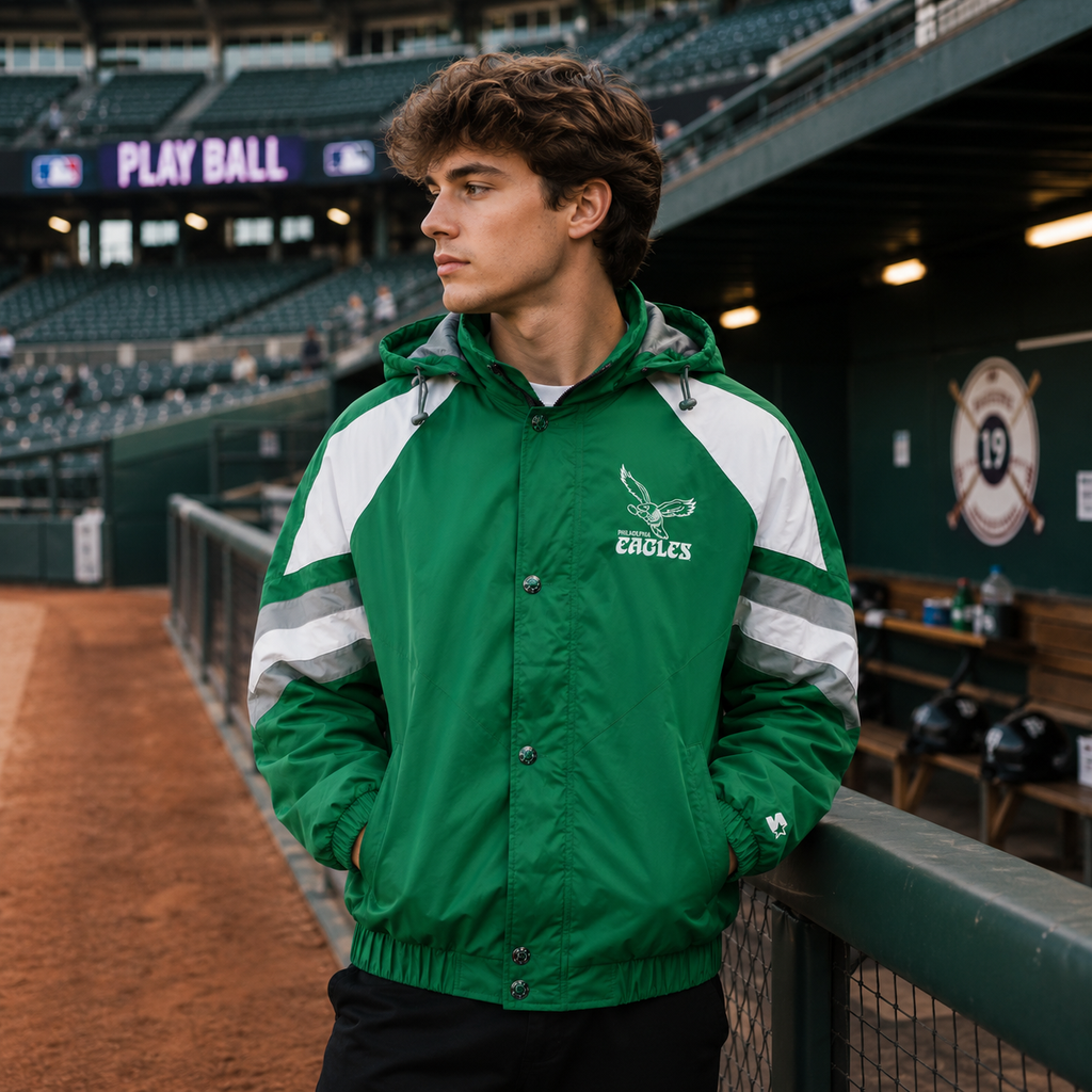Eagles Kelly Green Jacket