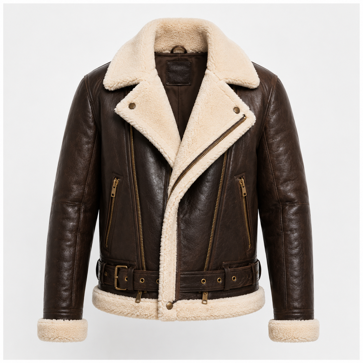Men's B3 Aviator Shearling Leather Jacket