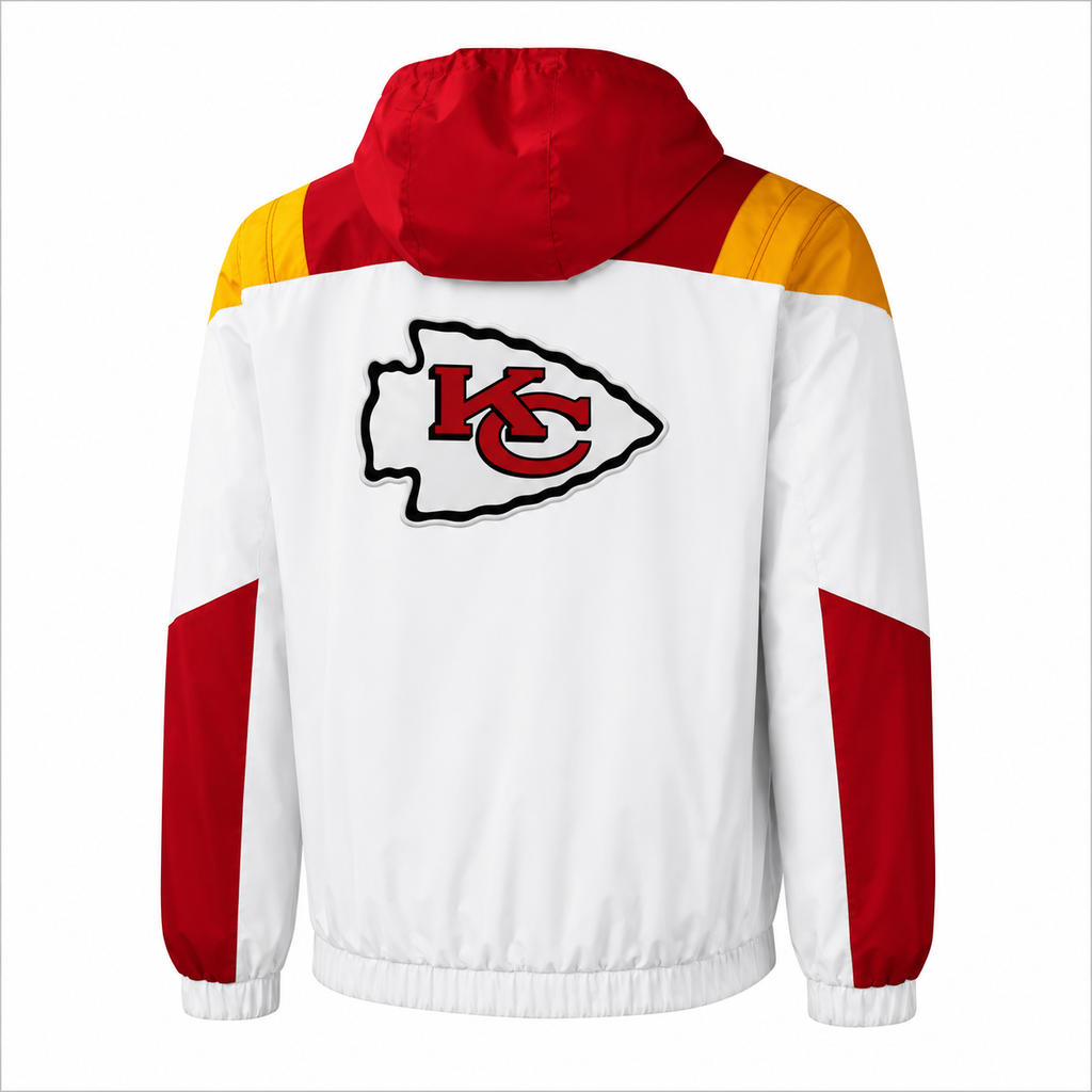 Kansas City Chiefs White Starter Jacket
