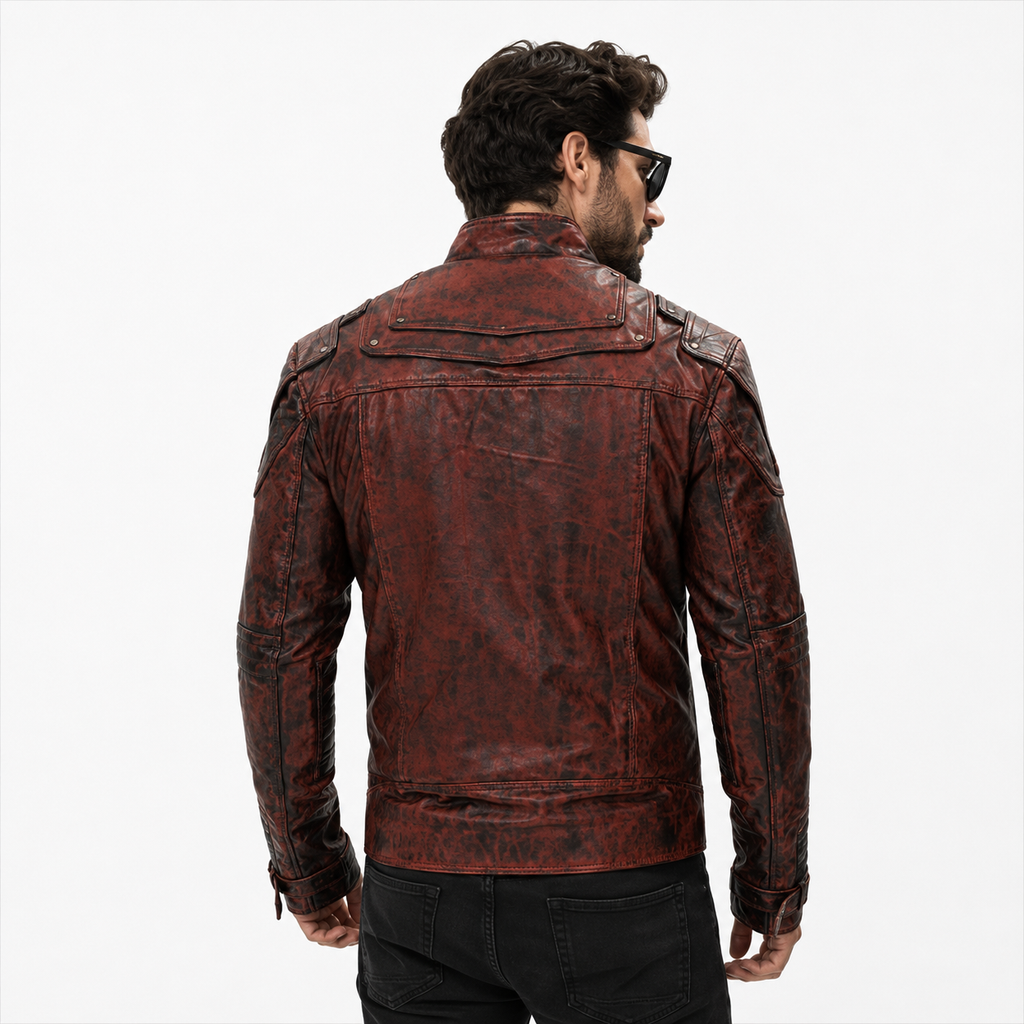 Premium Genuine Leather Motorcycle Jacket