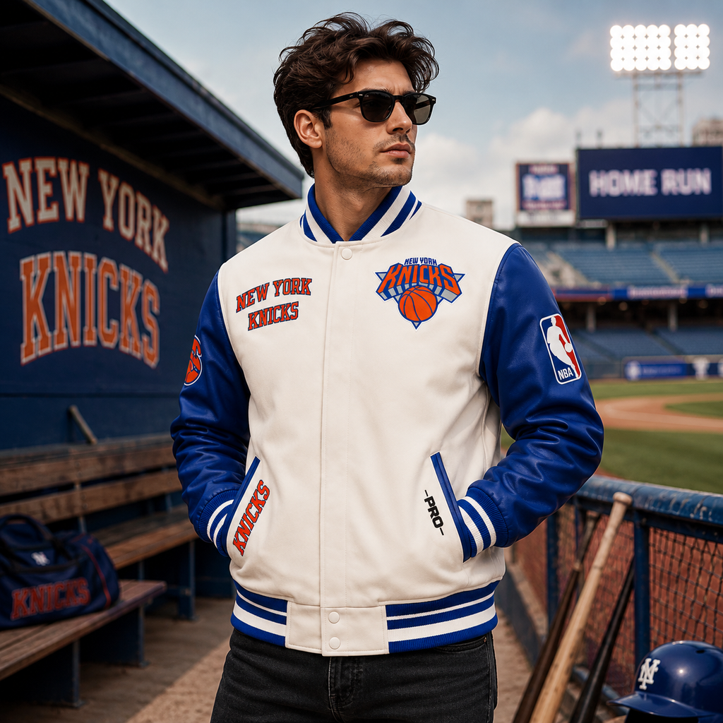 New York Knicks Varsity Jacket