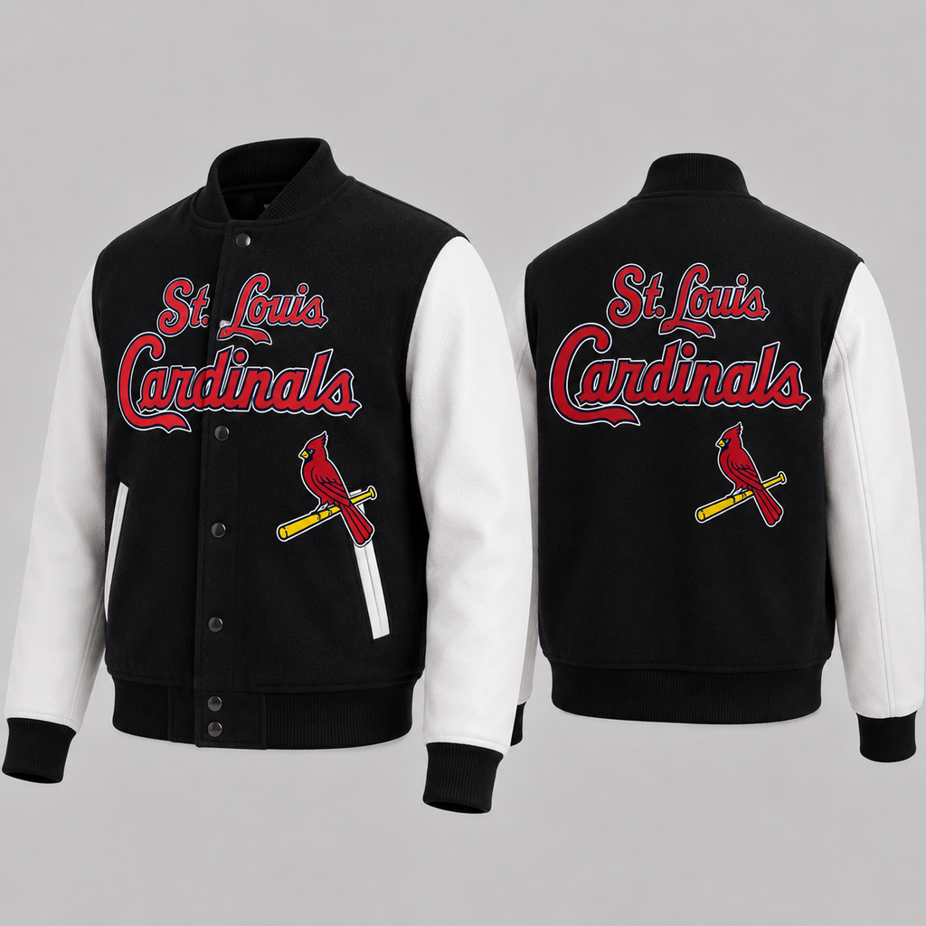 Women's St. Louis Cardinals Game Day Classics Wool Varsity Jacket