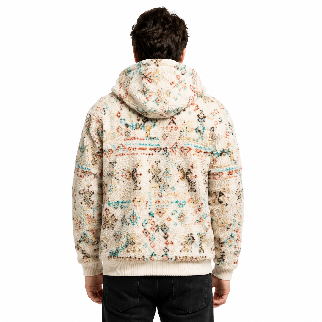 Men's Sherpa Fleece Hoodie