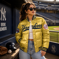 Yankees Bomber Satin Jacket