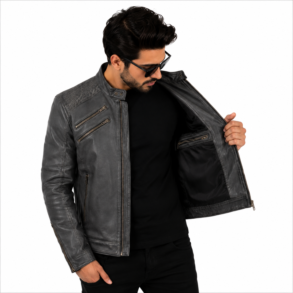 Michael Jackson Beat It MaroonLeather Jacket