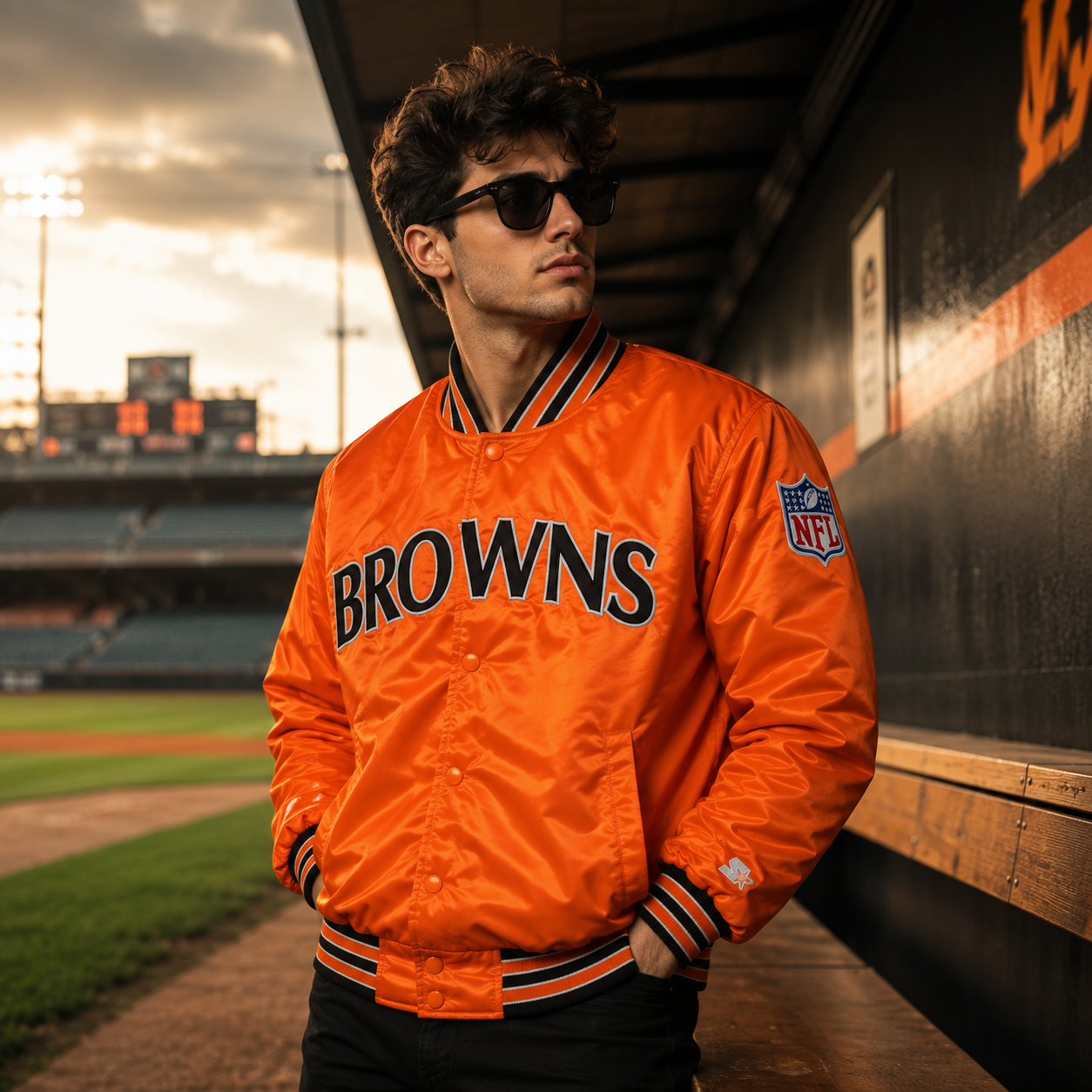 Cleveland Browns Bomber Jacket