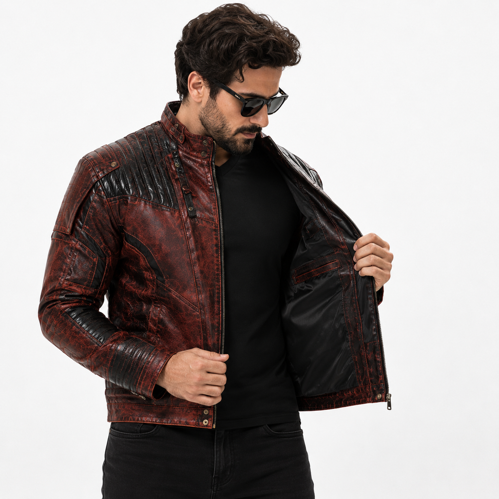 Premium Genuine Leather Motorcycle Jacket