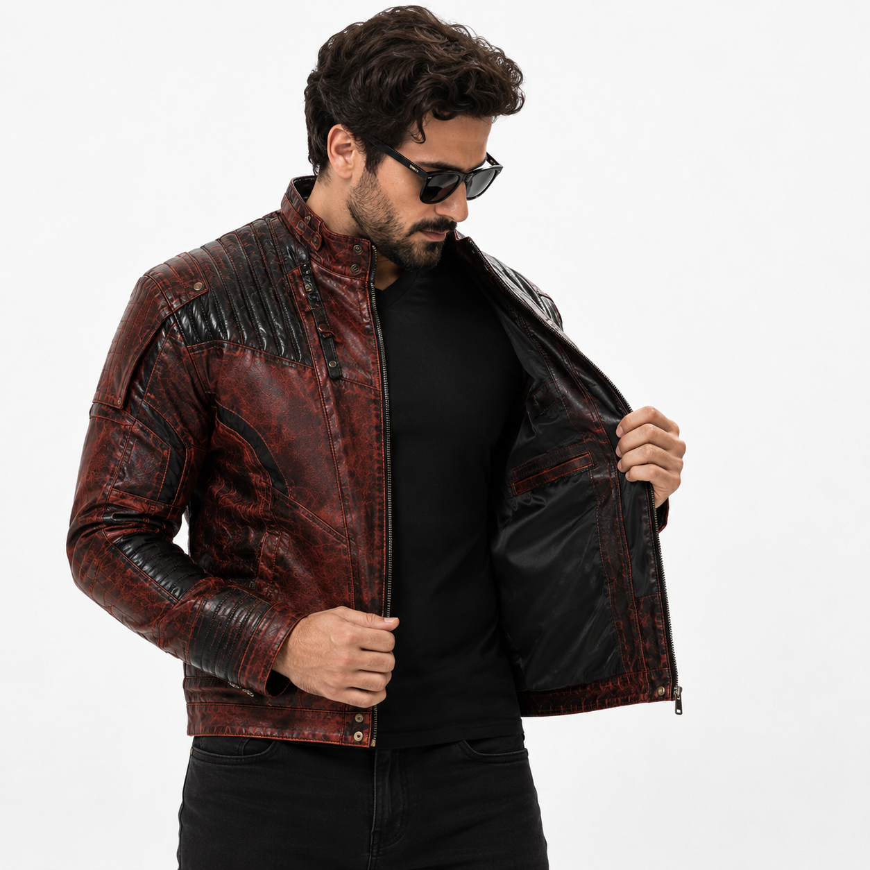 Premium Genuine Leather Motorcycle Jacket