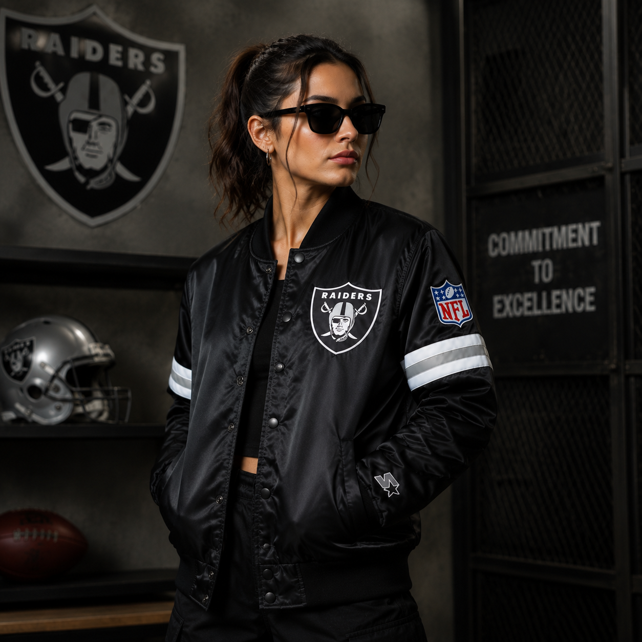 Las Vegas Raiders Starter Jacket