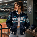 Seattle Mariners Satin Jacket