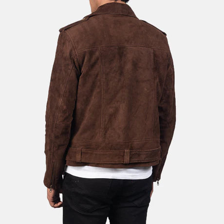 Allaric Alley Black Leather Biker Jacket