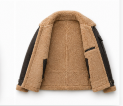 Men's B3 Shearling Aviator Bomber Jacket