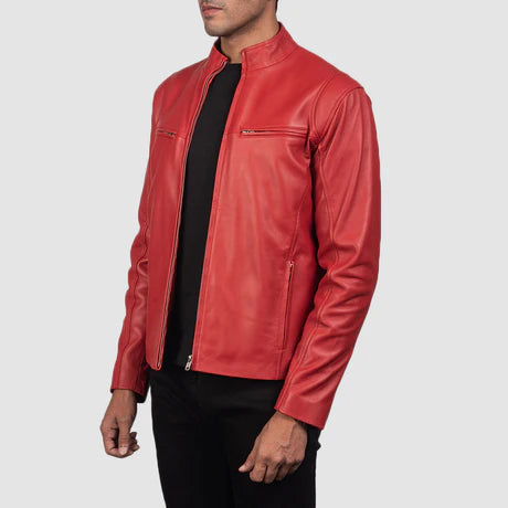 Ionic Black Leather Jacket