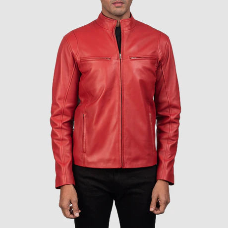 Ionic Black Leather Jacket
