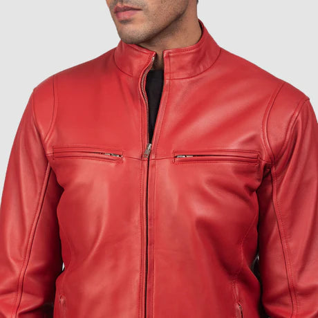 Ionic Black Leather Jacket