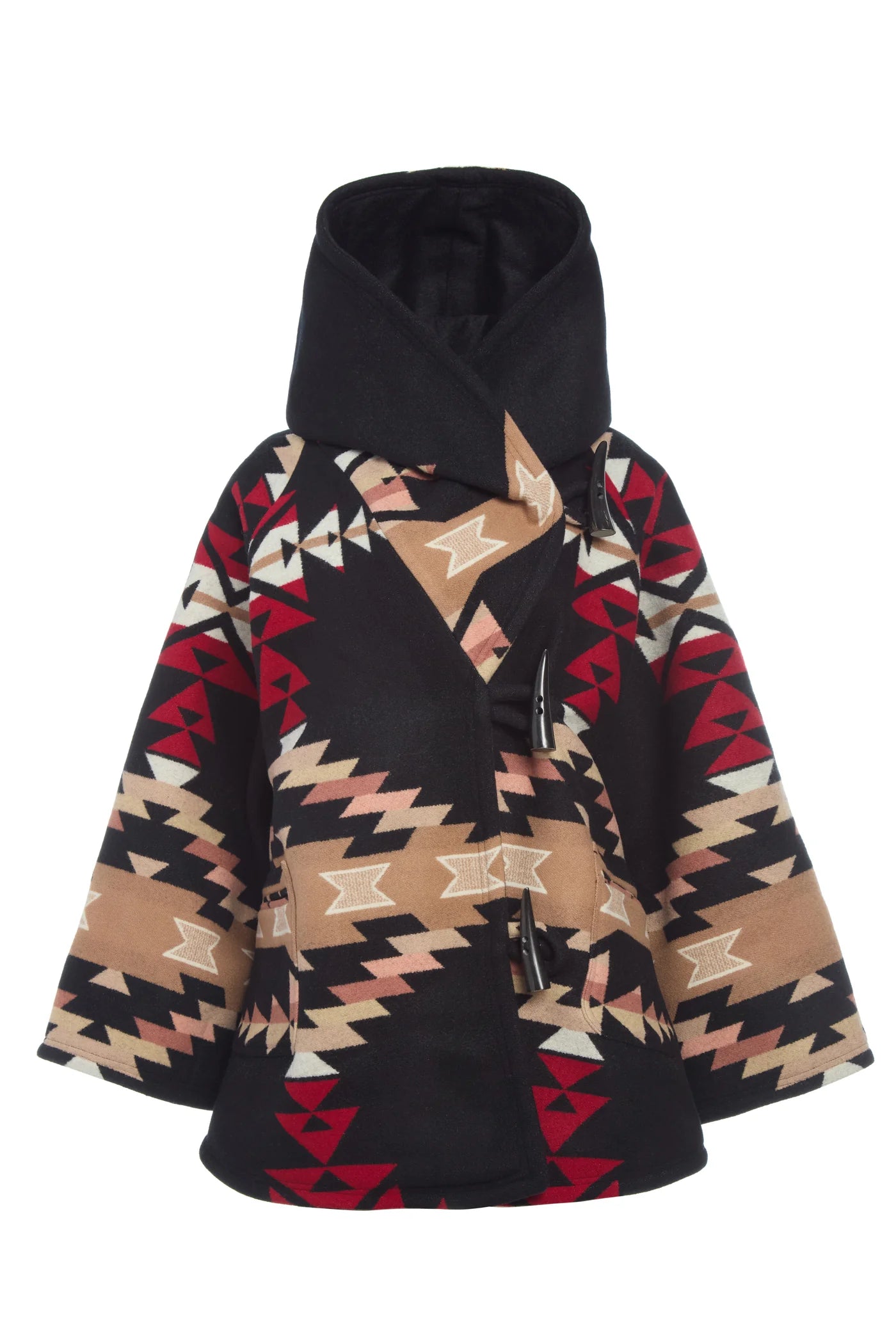 Yellowstone Beth Dutton Black Red Coat