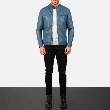 Ionic Black Leather Jacket