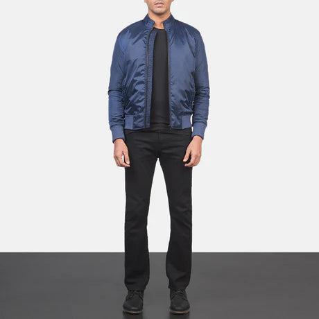 Ramon Black Bomber Jacket