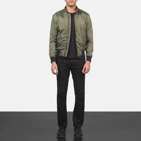 Ramon Black Bomber Jacket