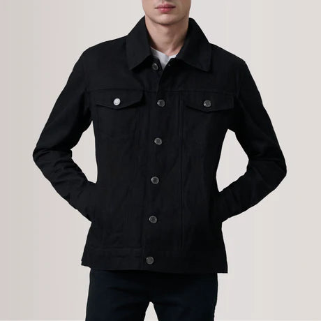 Men's Light Wash Denim Jacket