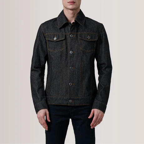 Men's Light Wash Denim Jacket