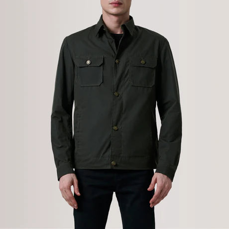 Irwin Brown Waxed Canvas Field Jacket