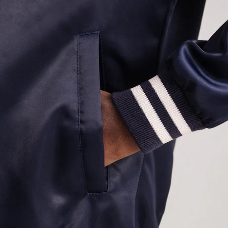 Xander Black Varsity Jacket