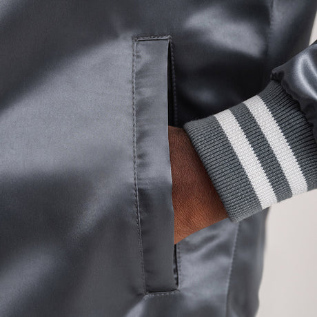 Xander Black Varsity Jacket