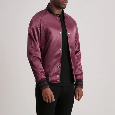 Xander Black Varsity Jacket