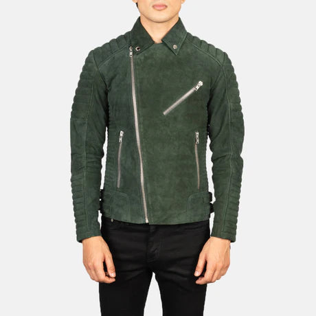 Armand Black Leather Biker Jacket