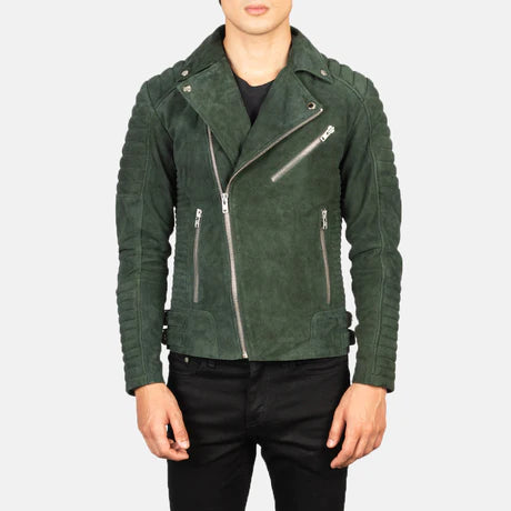 Armand Black Leather Biker Jacket