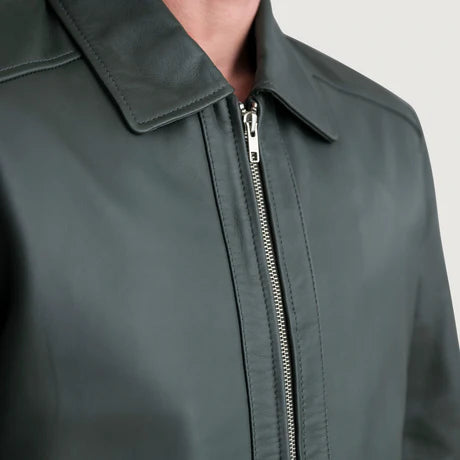 Inferno Black Leather Jacket