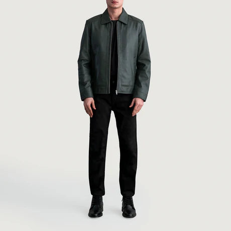 Inferno Black Leather Jacket