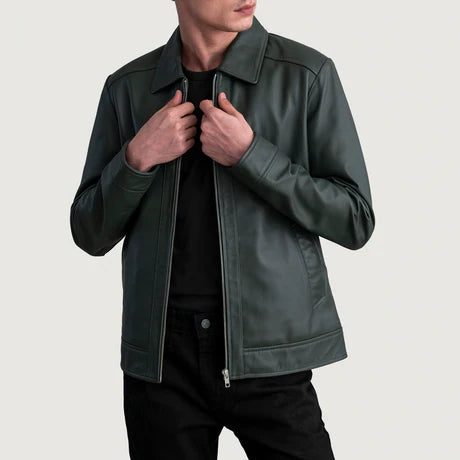 Inferno Black Leather Jacket