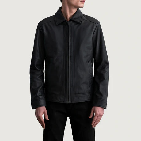 Inferno Black Leather Jacket