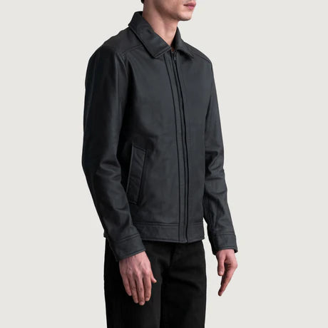 Inferno Black Leather Jacket