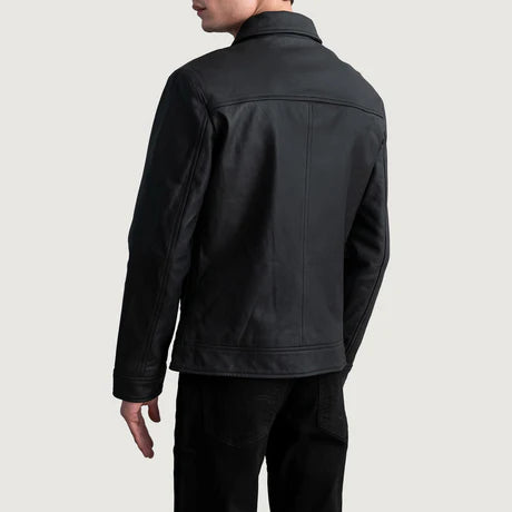 Inferno Black Leather Jacket