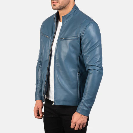 Ionic Black Leather Jacket