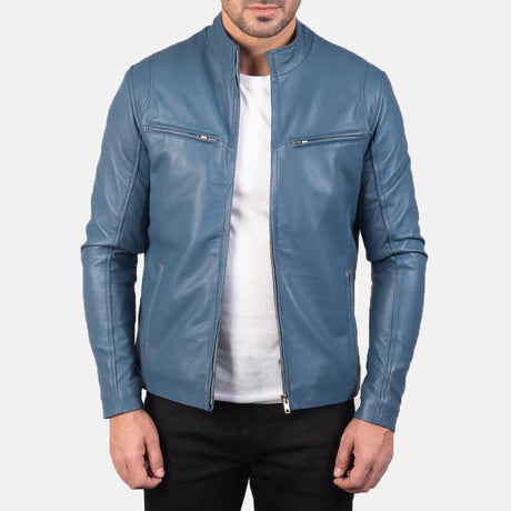 Ionic Black Leather Jacket