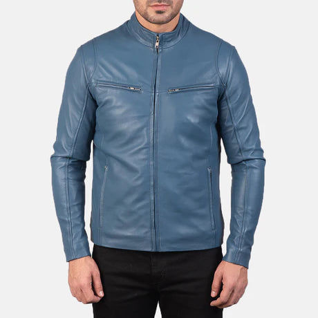 Ionic Black Leather Jacket